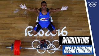 Emotional Olympic gold medal victory after 12 years  Oscar Figueroa 🥇🇨🇴  Never Give Up🔥 [upl. by Latihs]