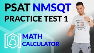 PSAT Math OFFICIAL PSATNMSQT Practice Test 1 Calculator In Real Time [upl. by Piderit]