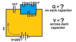 Physics 39 Capacitors 6 of 37 Capacitors in Series and Parallel 44 [upl. by Margery293]