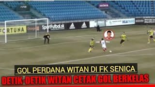 DetikDetik 2 Gol Indah Tercipta Witan Sulaeman Buktikan Kualitasnya di FK Senica [upl. by Phenice783]