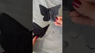 Butterfly heels diy handmade fashion style craft shwetamahadik [upl. by Notned]