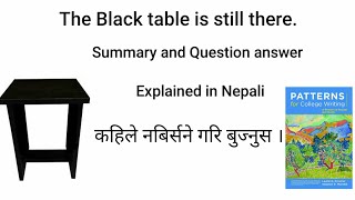 The black table is still there  By study material [upl. by Aggappera]