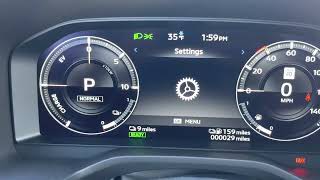 How to Digital Driver Display in the 2023 Mitsubishi Outlander PHEV [upl. by Kendell]