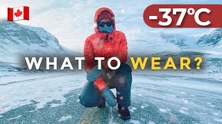 What to Wear in Freezing Winter In Canada [upl. by Talie]