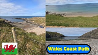 PORTH TOWYN TO PORTH COLMON  WALKING THE WALES COAST PATH [upl. by Tollmann797]