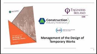 Management of the Design of Temporary Works [upl. by Kaazi]