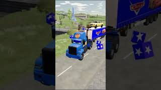 police car transport Farming Simulator 22 p28019 policecar [upl. by Schober]