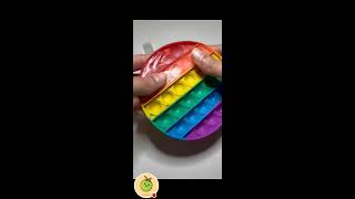 ODDLY SATISFYING ASMR VIDEOPOPIT TOY WITH ICE asmrsound oddlysatisfyingvideo oddlysatisfying [upl. by Ahcurb]