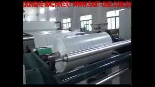 CPPPP Film Extruding Machine 00202mm SYSCPP1600 EXTRUDER [upl. by Tuppeny]