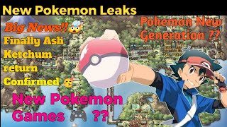 Pokemon New Leaks 2024  New Pokemon Updates  Ash return Confirmed  Zera Voltage Telugu [upl. by Calabrese671]