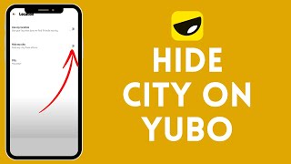 hHow to Hide City on Yubo  Safeguard Your Location Information 2024 [upl. by Acnaib]