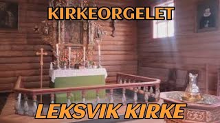 Knut Ola Vang på kirkeorgel i Leksvik kirke [upl. by Ailet]