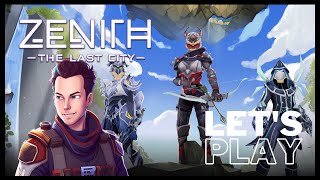 VR MMO gaming at its finest  Lets Play Zenith The Last City PSVR2 [upl. by Ahtnamys91]