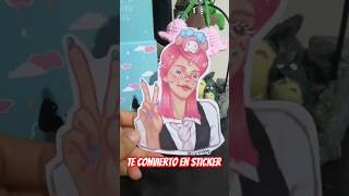 🎨Convirtiendote en sticker 🎨stickers digitalart dibujodigitalspeedpaint dibujogratis [upl. by Serrano]