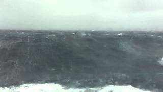 Force 12 Hurricane in Bay of Biscay [upl. by Elem]