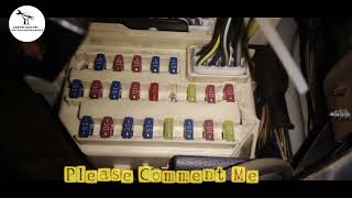 Maruti Swift Vdi Diesel Fuse Box Details Full Diagnose swift fuse dzire [upl. by Ferdinana]