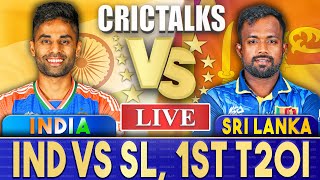 Live IND Vs SL 1st T20I Pallekele  Live Scores amp Commentary  India vs Sri Lanka  Last 3 Over [upl. by Lindo]