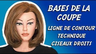 APPRENDRE A COUPER LES CHEVEUX ✂ COUPE AU CARRÉ BASIC [upl. by Levenson]