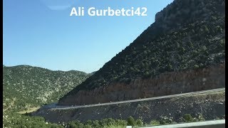 Türkiye Konya   Beysehir   Antalya  Manavgat  Tatile Gidis Sila Yolu 2017 Part 1 [upl. by Ecidnarb780]