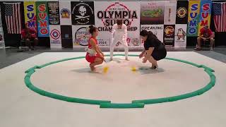 Gabriela Czyzewska vs Kellyann Ball  Sumo Dans Olympia Sumo Championship 2024 [upl. by Whipple]