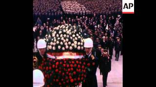 SYND 13 11 80 FORTY SECOND ANNIVERSARY OF THE DEATH OF ATATURK [upl. by Horbal]