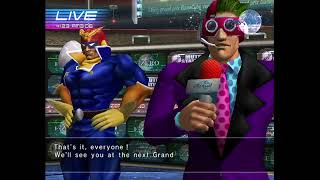 FZero GX TV Interviews in HD Pilot 07  Captain Falcon [upl. by Miko451]