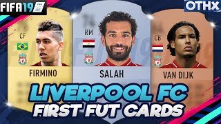 FIFA 19  Liverpool FC First and Current FUT Cards  Faces ft Salah Firmino  Onnethox [upl. by Dinnage]