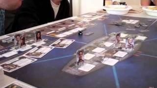 Battlestar Galactica board game  Exodus expansion gameplay [upl. by Magner]