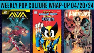 Weekly Pop Culture WrapUp 042024 [upl. by Ielak358]