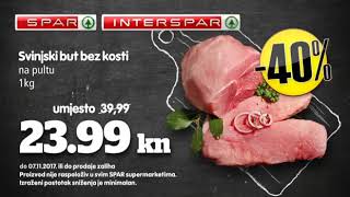 Interspar akcija mesa od 01112017 [upl. by Roleat]