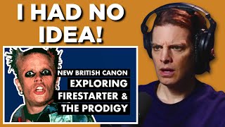 American Reacts to Firestarter  How The Prodigy Won Over Metalheads [upl. by Comptom]