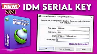 How to register IDM without serial key 2024  new trick [upl. by Suriaj959]