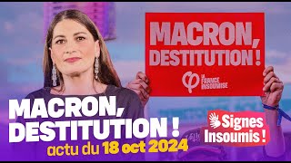 Signes Insoumis  Macron destitution [upl. by Nauqed]