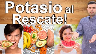 8 ALIMENTOS RICOS EN POTASIO  Beneficios del Potasio Para Qué Sirve y Cuanto Potasio Debo Comer [upl. by Naehs]