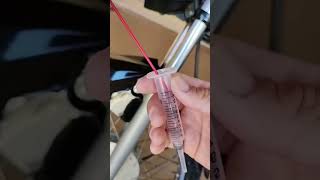 Fork Cleaning fork suspension suspensionrepair bike [upl. by Yreva]