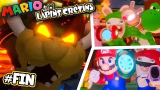 TOUS CONTRE BOWSER  FIN  MARIO  LAPINS CRÉTINS 30 [upl. by Nonarb]