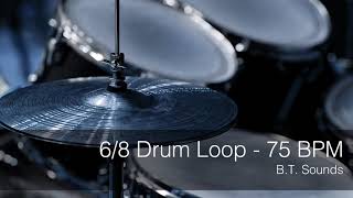 68 Drum Loop 75 BPM [upl. by Ellehcal]