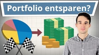 Aktien oder ETFPortfolio auflösen 3 Varianten zum Entsparen [upl. by Rikahs701]