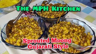 Sprouted Moong  Gujarati Style [upl. by Massab]