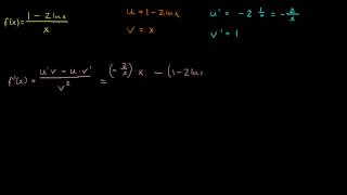 8 6  Derivasjon brøkregel 2  Eksempel R1 [upl. by Suk858]