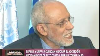 SISALRIL y UNFPA acuerdan mejorar acceso de medicamentos de alto costo y ambulatorios en RD [upl. by Bordie]