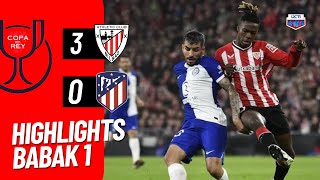 HIGHLIGHTS ATLETIC BILBAO VS ATLETICO MADRID  SEMI FINAL LEG 2 COPA DEL REY [upl. by Kristi]