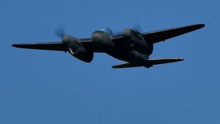 3dprinted de Havilland DH98 Mosquito maiden flight [upl. by Brownson]