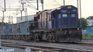 BLUE ALCO Departure  DERATED WDG 3A Chugging Sounds  GTL WDG 3A [upl. by Ulah]