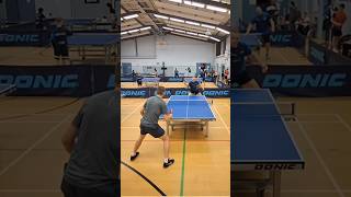 Double backhand🏓😱 karoltabletennis tabletennis pingpong tabletennis forehand backhand [upl. by Dulcle]