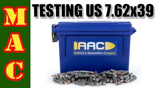 Testing US made AAC 762x39 ammo [upl. by Ades919]