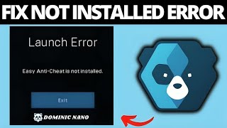 How to Fix Easy AntiCheat Not Installed Issue 🎯  Quick and Easy Solution ✅  Just One Minute ⏱️ [upl. by Anilet953]