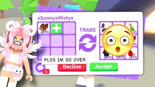 I Traded My DREAM PET For This In Adopt Me Misty The Bat Dragon😭 ROBLOX [upl. by Assenav349]