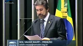 Valdir Raupp explica por que considera urgente aprovar o novo marco regulatório da mineração [upl. by Merrell]