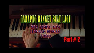 MENABAHKAN BAGROUND PADA LAGU PART  2 [upl. by Lenehc]